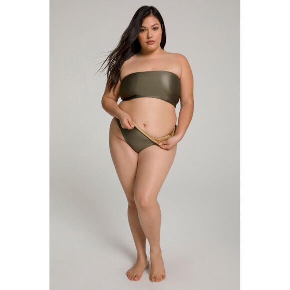 Good American Reversible Bikini Bottoms Size GA 7 - 4xl - Picture 2 of 11